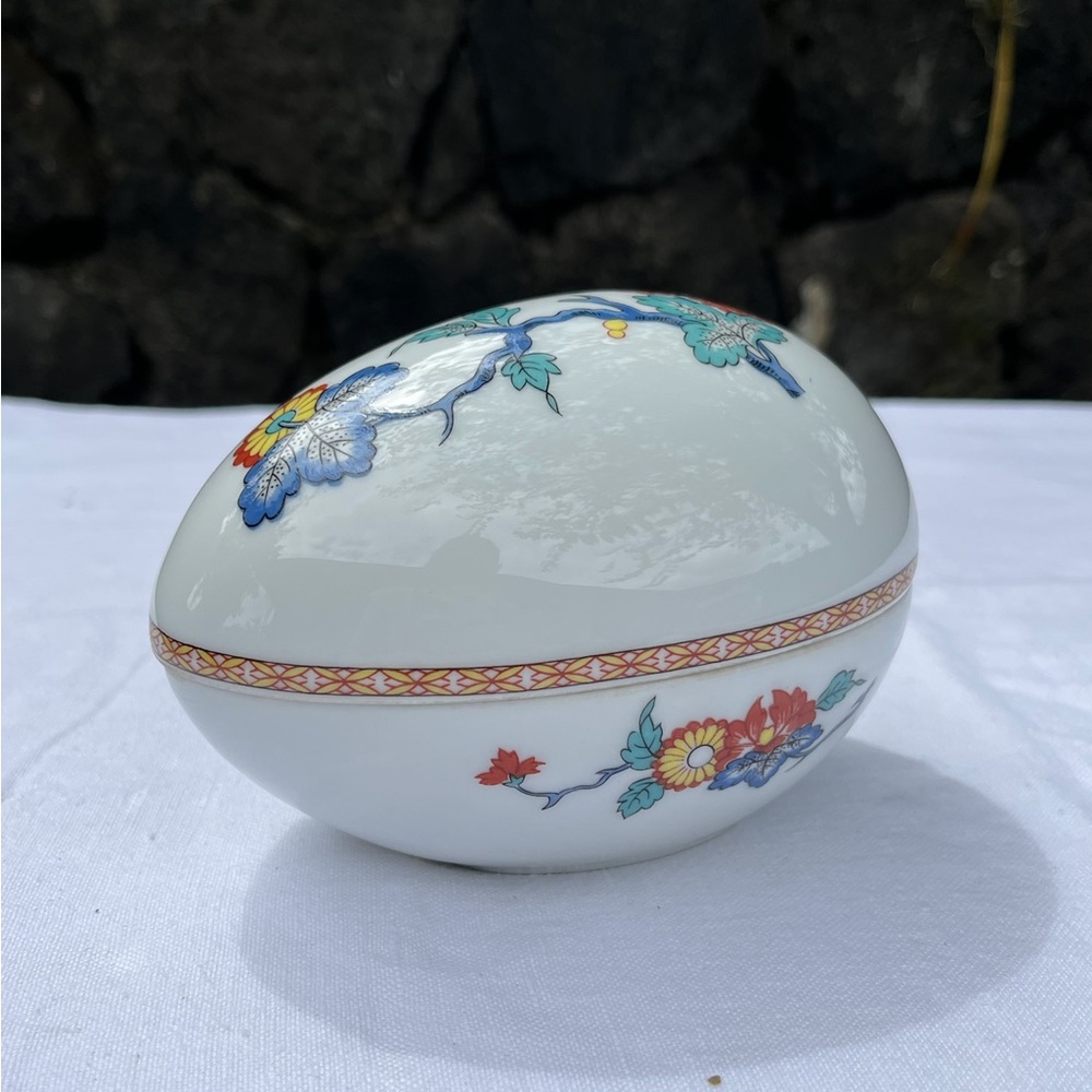 Vintage ceramic egg